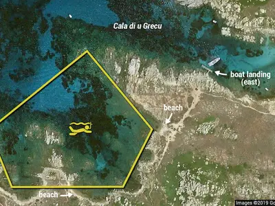 Cala di u Grecu, anchorage — photo 3