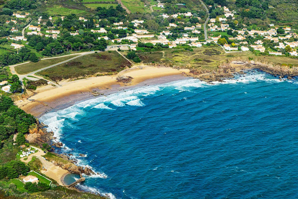 Anse des Vieilles, anchorage in L'Île-d'Yeu, France