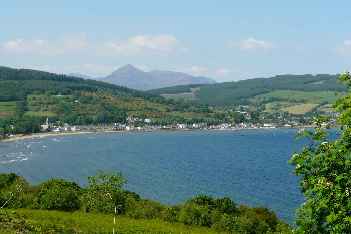 Lamlash Bay, anchorage in United Kingdom