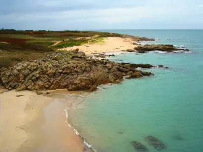 La Plage bleue, stop in Hœdic, France — photo 2