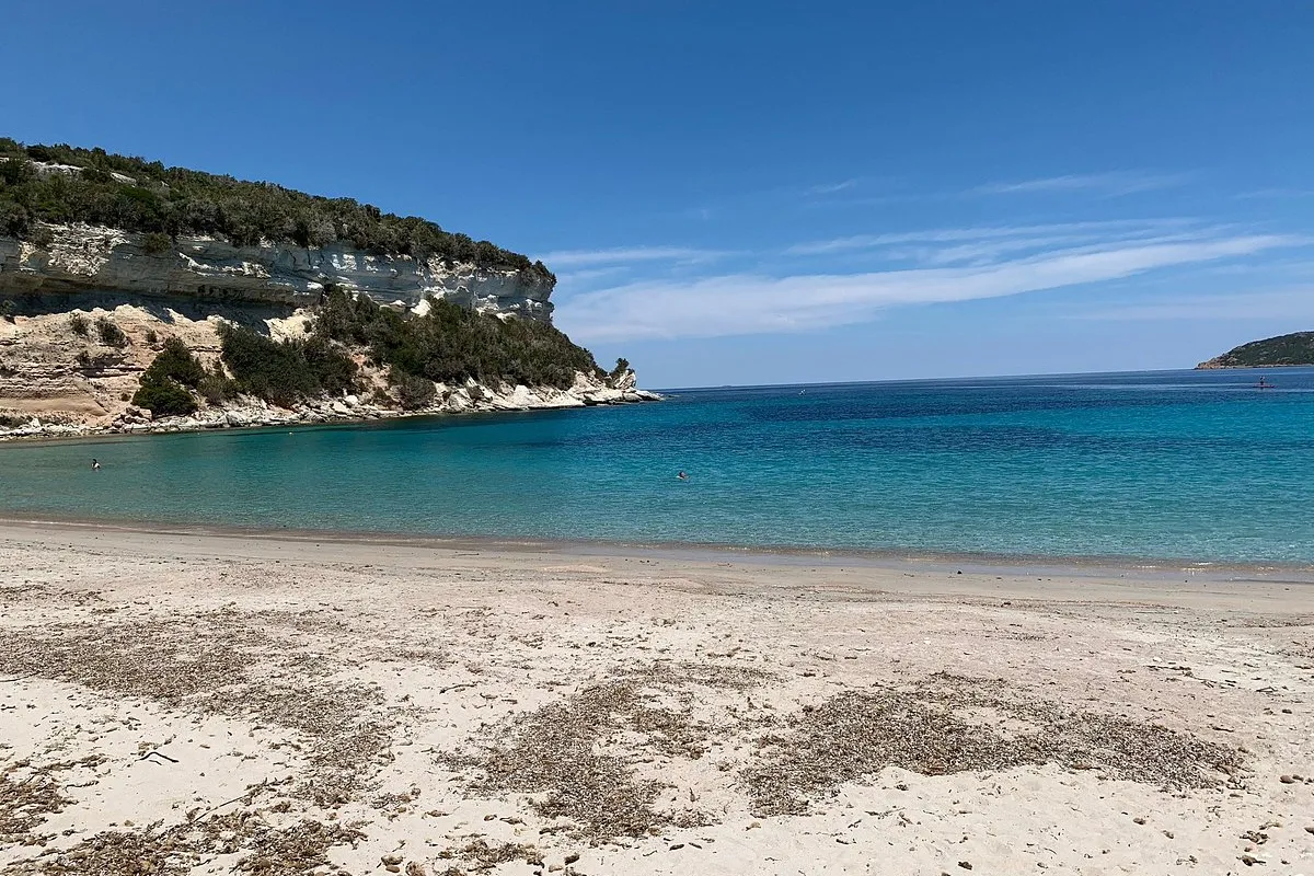 Plage de Canetto, stop in Bonifacio / Bunifaziu, France — photo 2