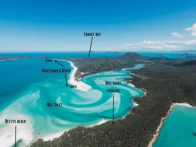 South Whitehaven Beach, stop in Australia — photo 2