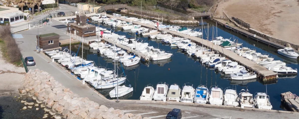 Port de La Capte, marina in Hyères, France