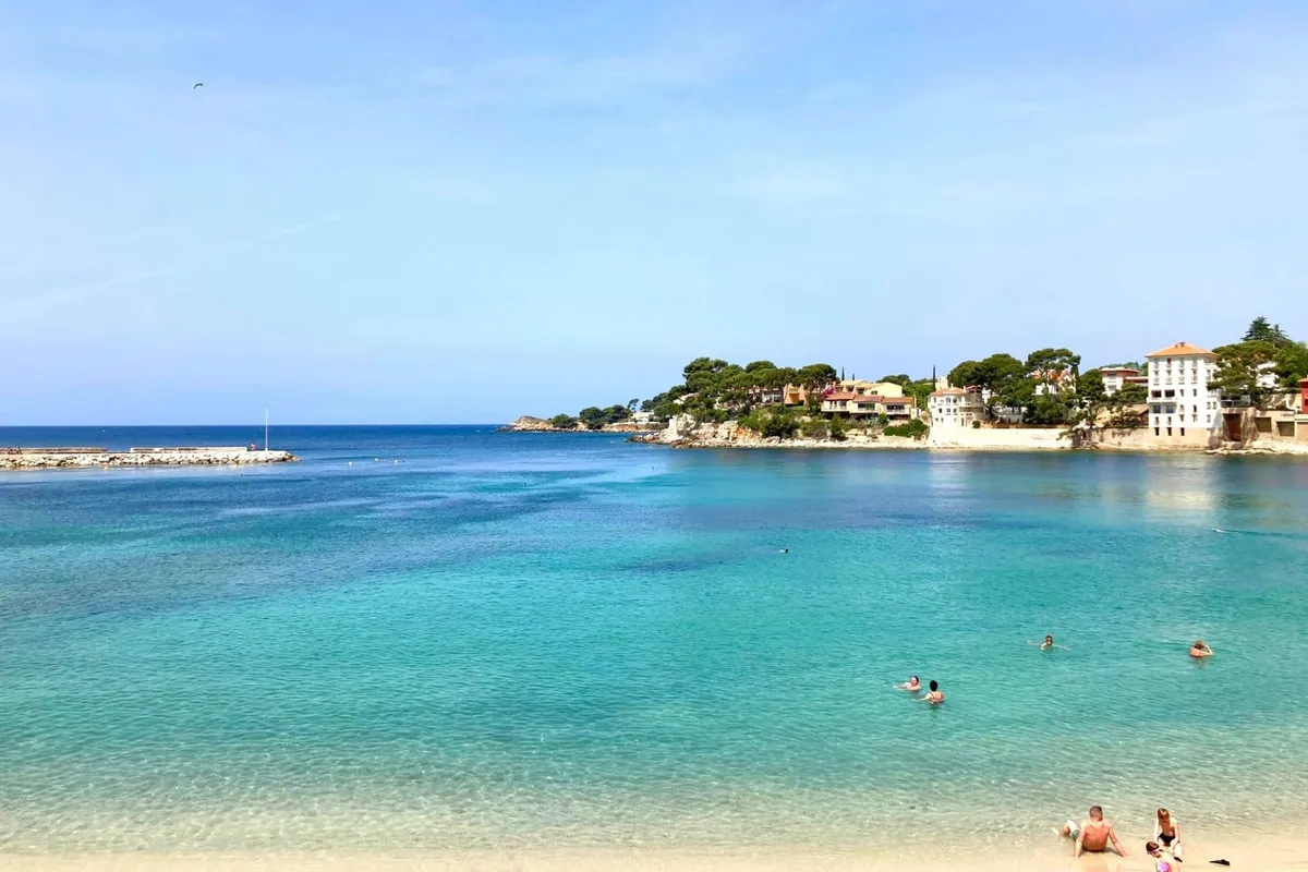 Baie de Bandol, anchorage in France