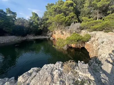 Uvala Gornja Bočina, anchorage in Dubrovnik, Croatia