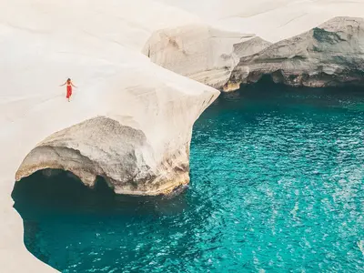 Sarakiniko Beach, stop in Greece — photo 2