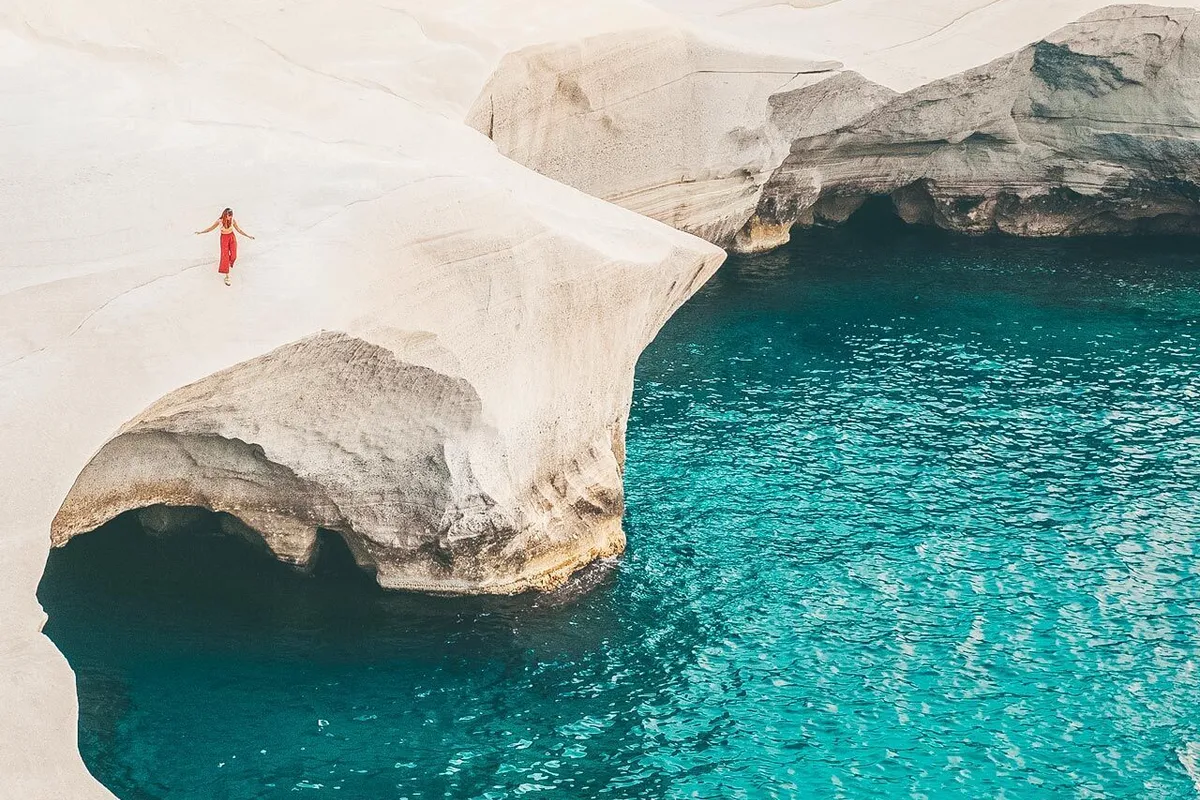 Sarakiniko Beach, stop in Greece — photo 2