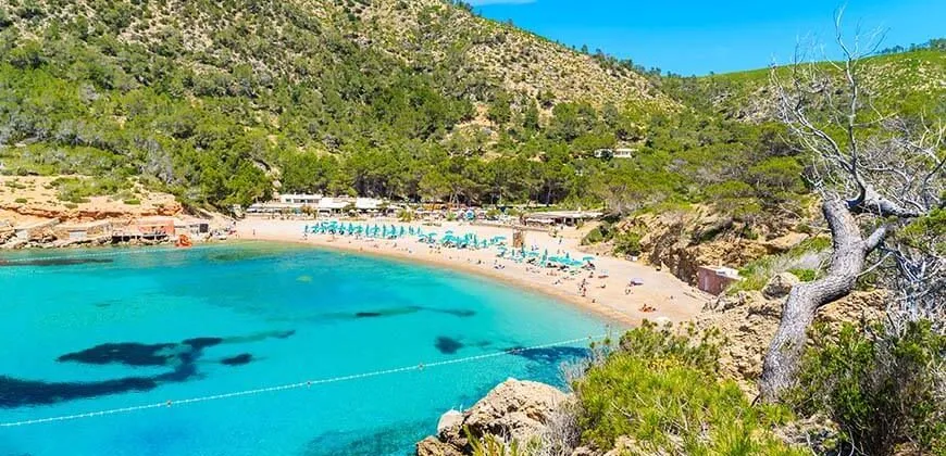Cala Benirràs, anchorage in Spain — photo 3