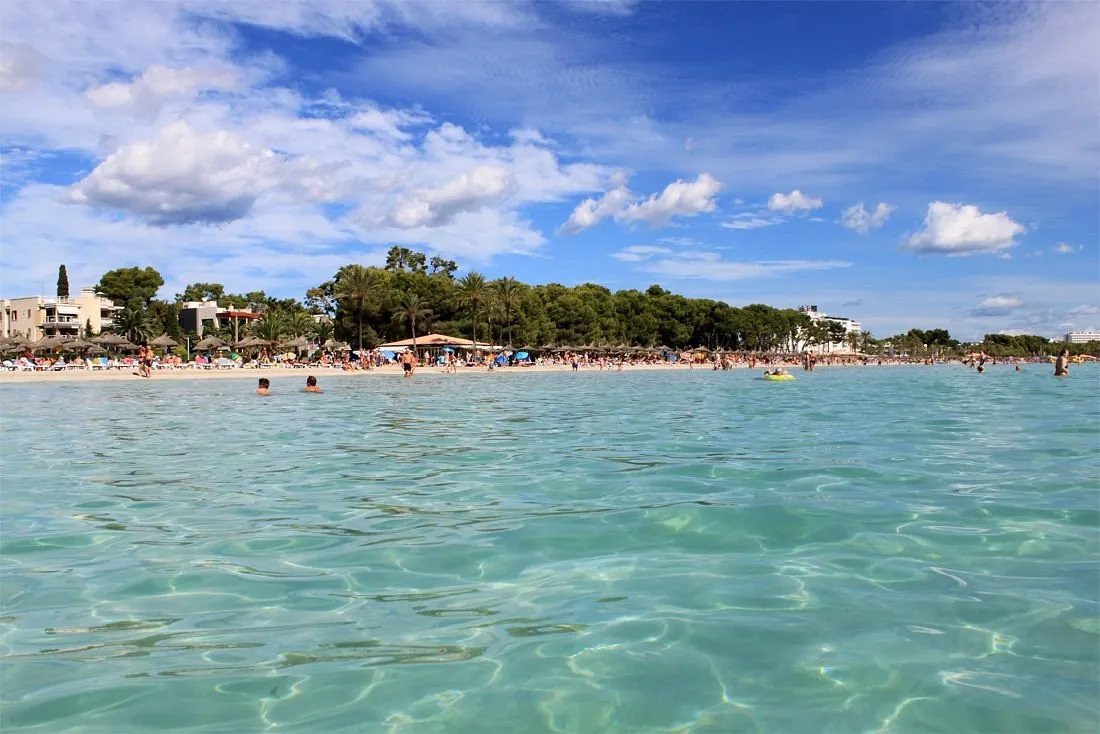Alcanada, stop in Alcúdia, Spain