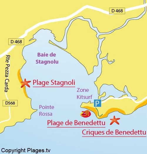 Baie de Stagnolu, anchorage in France — photo 7