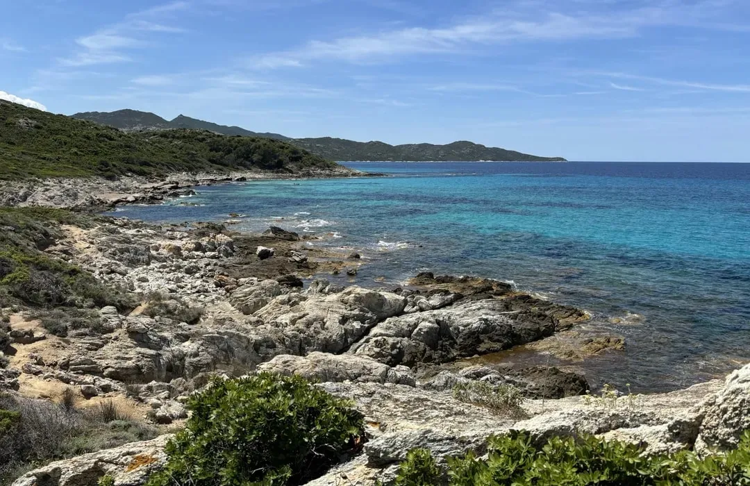 Marina di Peraldu, anchorage in France