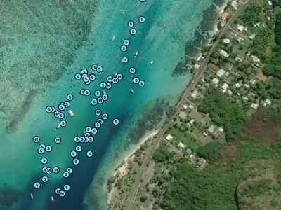 Baie de Paopao, anchorage in Moorea-Maiao — photo 2