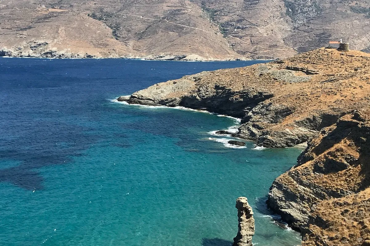 Ormos, anchorage in Greece