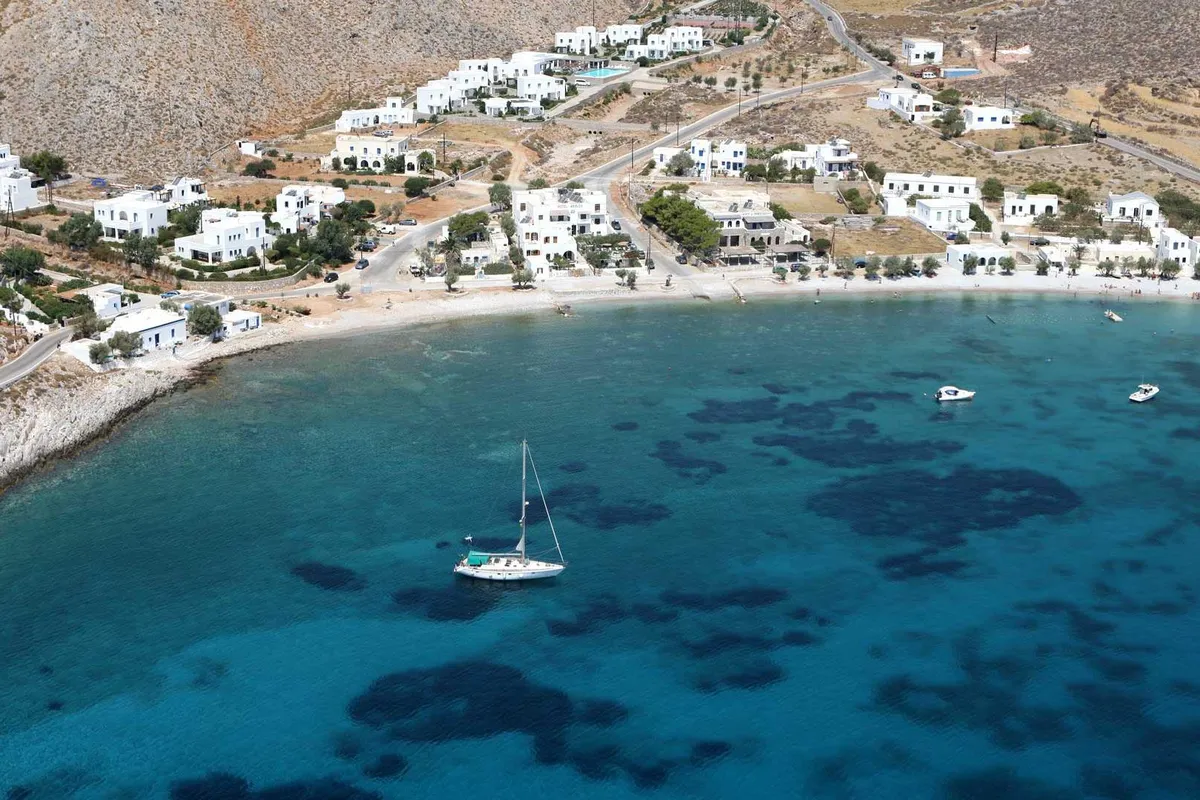 Vathy Bay, anchorage in Karavostasis, Greece — photo 7