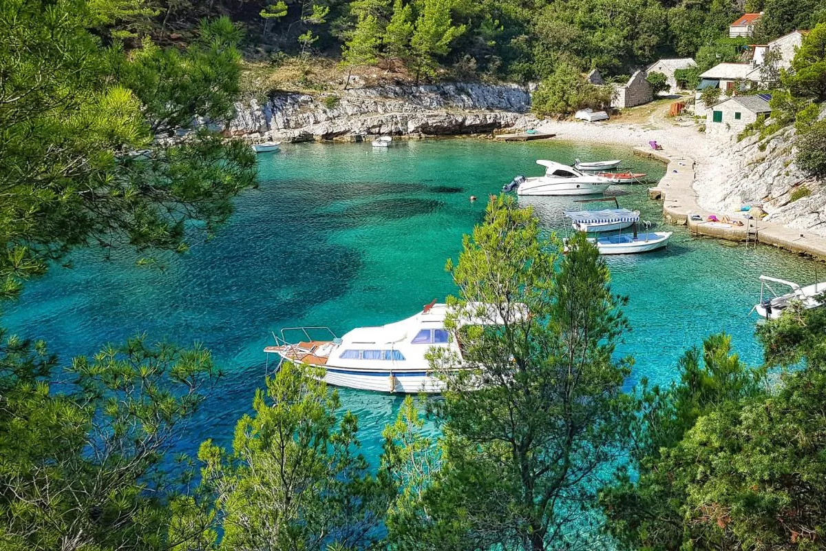 Uvala Sajtija, anchorage in Croatia — photo 6
