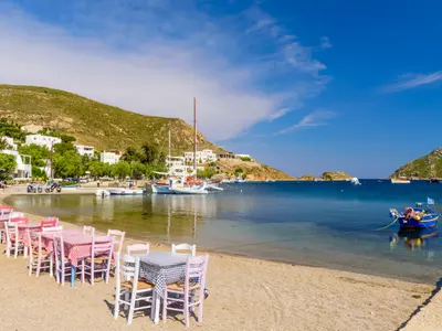 Groikos Beach, stop in Greece — photo 4