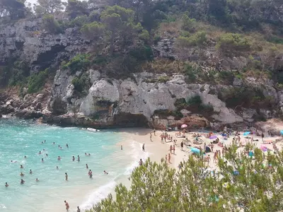 Cala Macarella, anchorage in Spain — photo 4