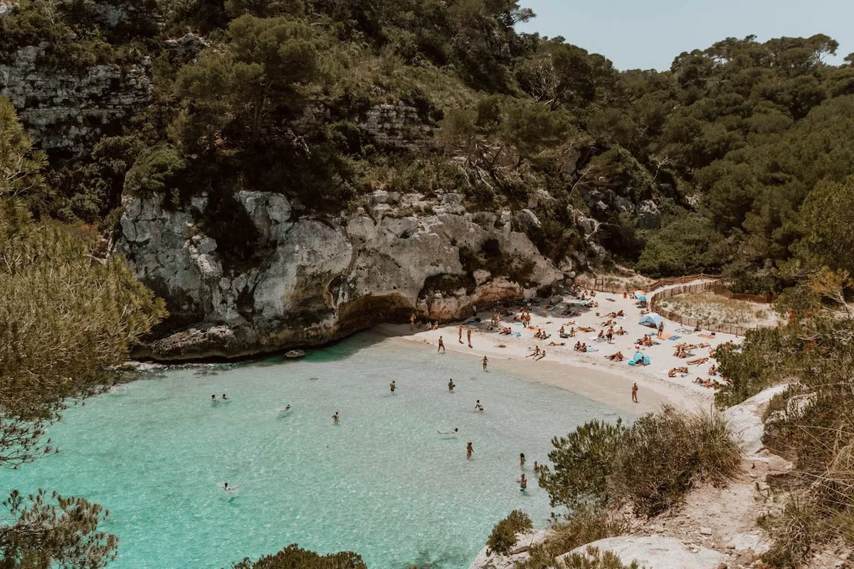 Cala Macarella, anchorage in Spain — photo 6