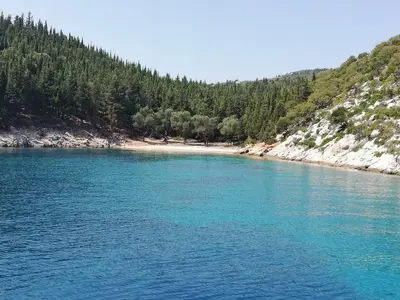 Xylokaravo beach, stop — photo 3
