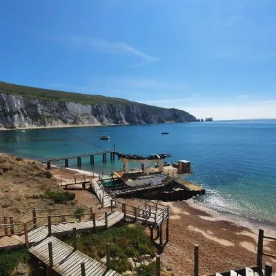 Alum Bay Beach, stop in United Kingdom — photo 6