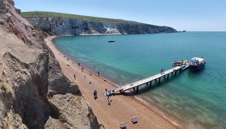 Alum Bay Beach, stop in United Kingdom