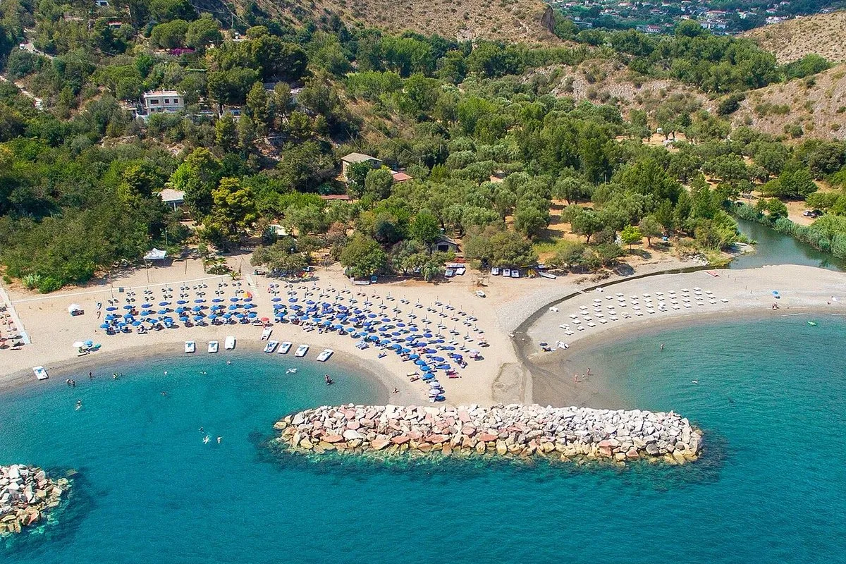 spiaggia Marinella, stop in Palinuro, Italy