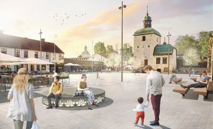 Rådhustorget, stop in Vadstena kommun, Sweden — photo 4