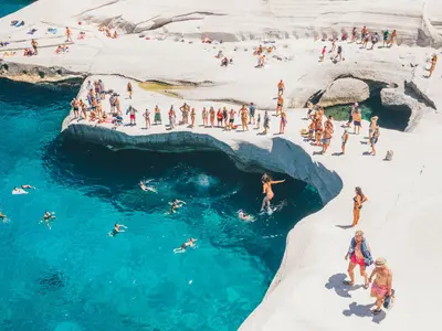 Sarakiniko, stop in Greece — photo 3