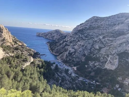 Anse du Renard, anchorage in Marseille, France