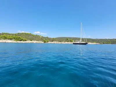 Solinska uvala, anchorage in Grad Trogir, Croatia — photo 2