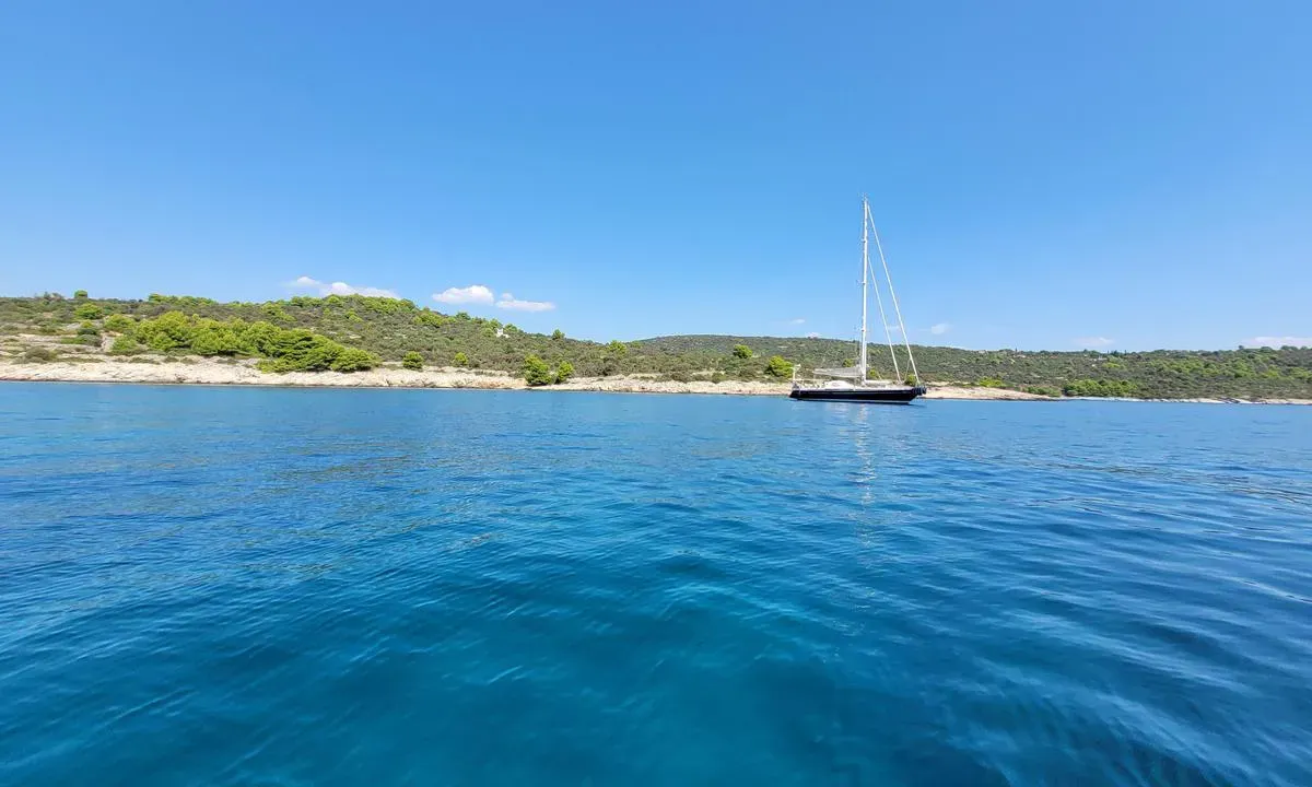 Solinska uvala, anchorage in Grad Trogir, Croatia — photo 2
