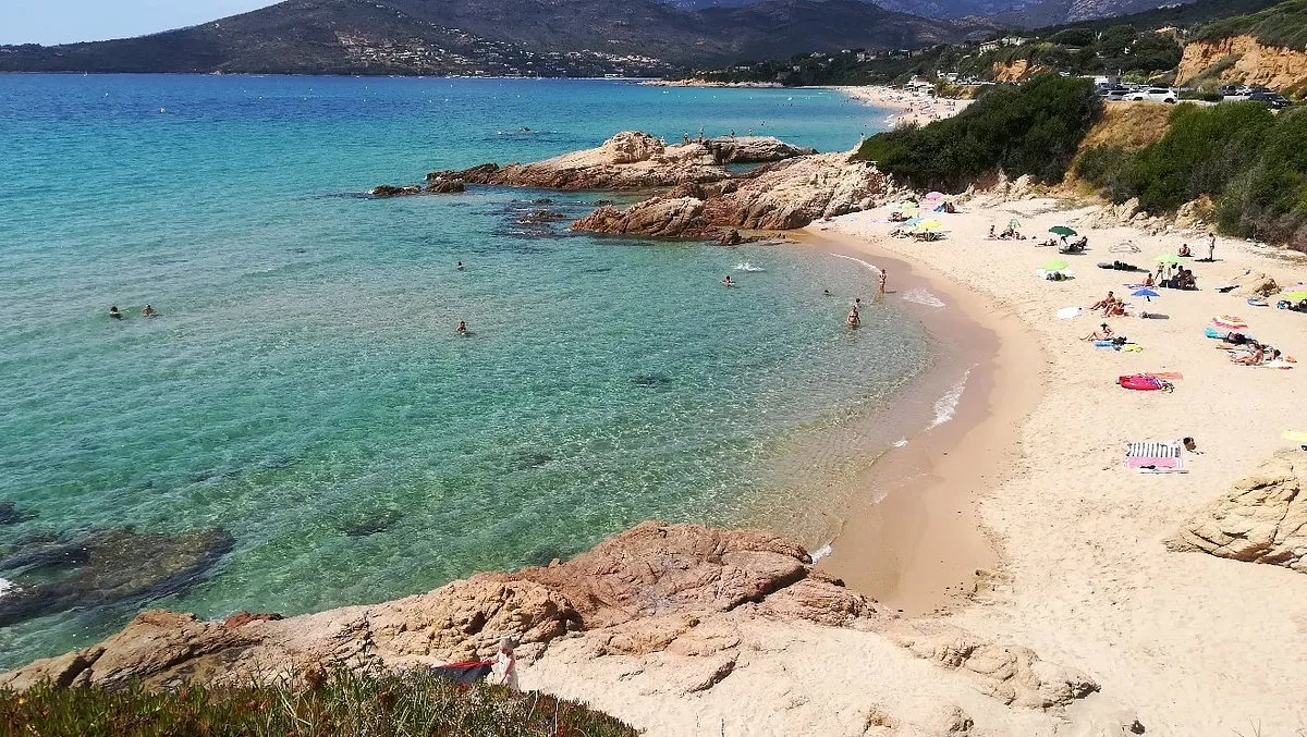 Anse de Sagone, anchorage in France