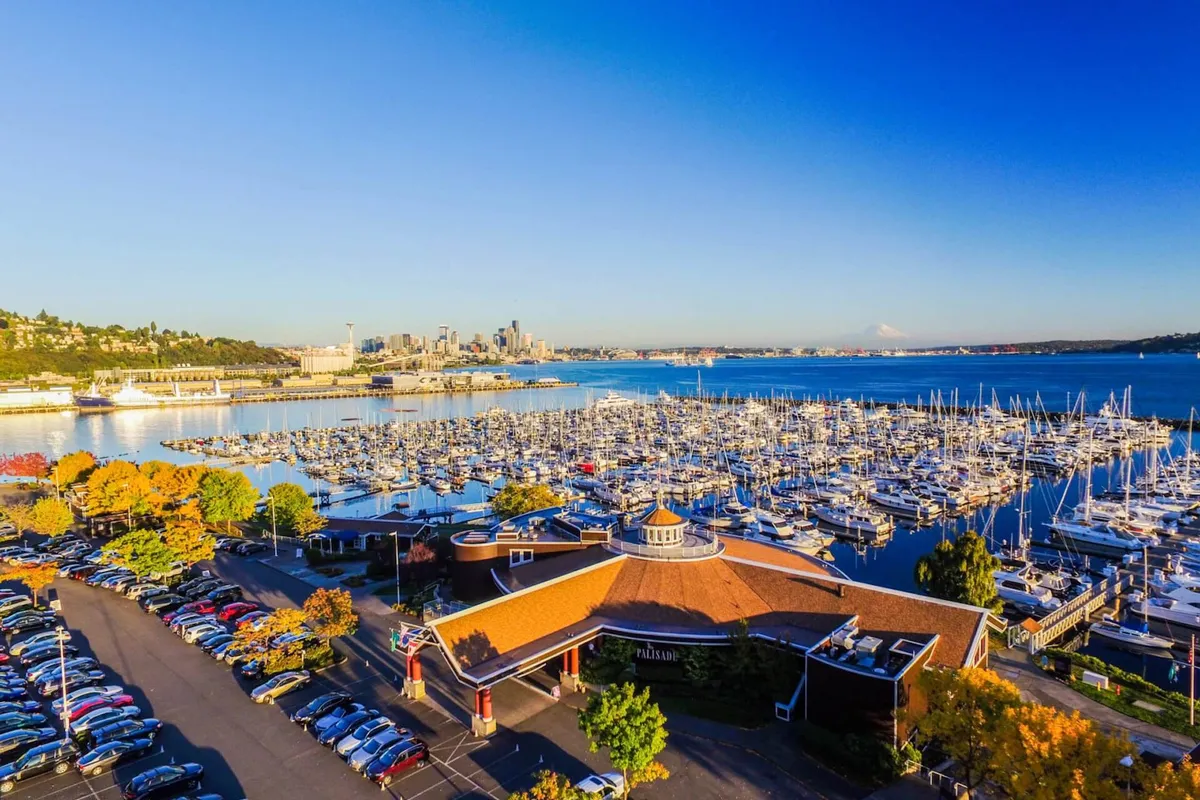 Elliott Bay Marina in Seattle, United States