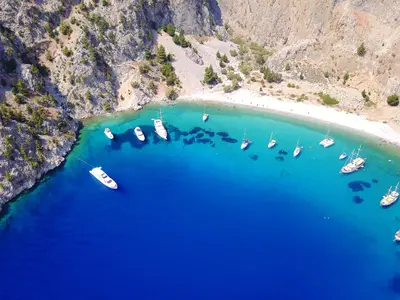 Agia Marina Bay in Symi, Greece — photo 2