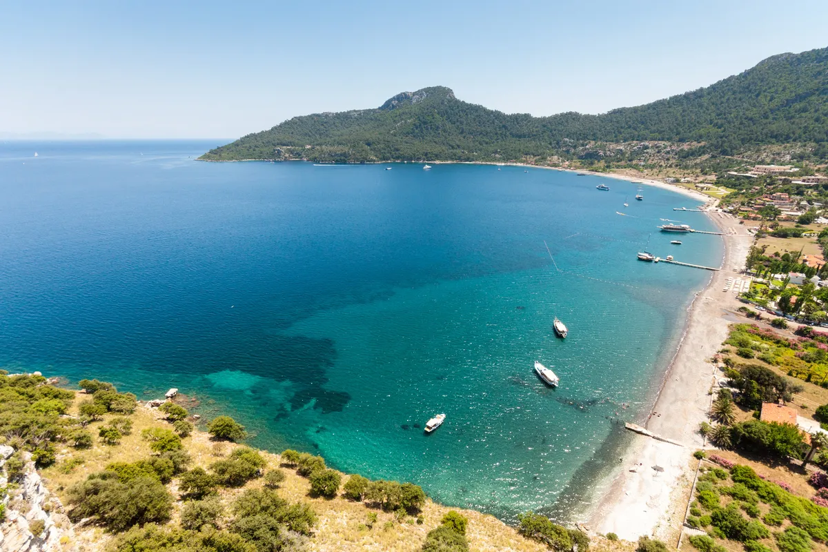Yeşil Adası, stop in Marmaris, Turkey