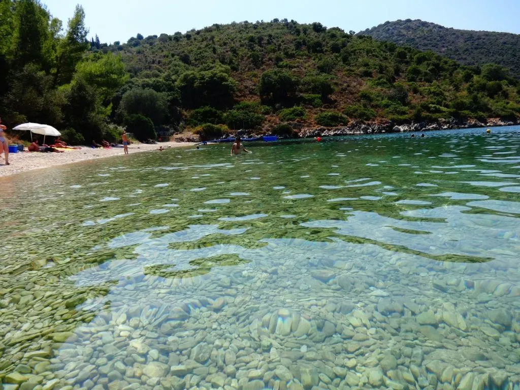 Mnimata Beach, stop in Greece — photo 2