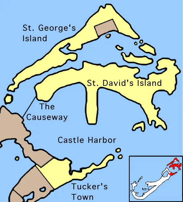 St. George's Harbour, Bermuda, anchorage in St. David's, Bermuda — photo 2