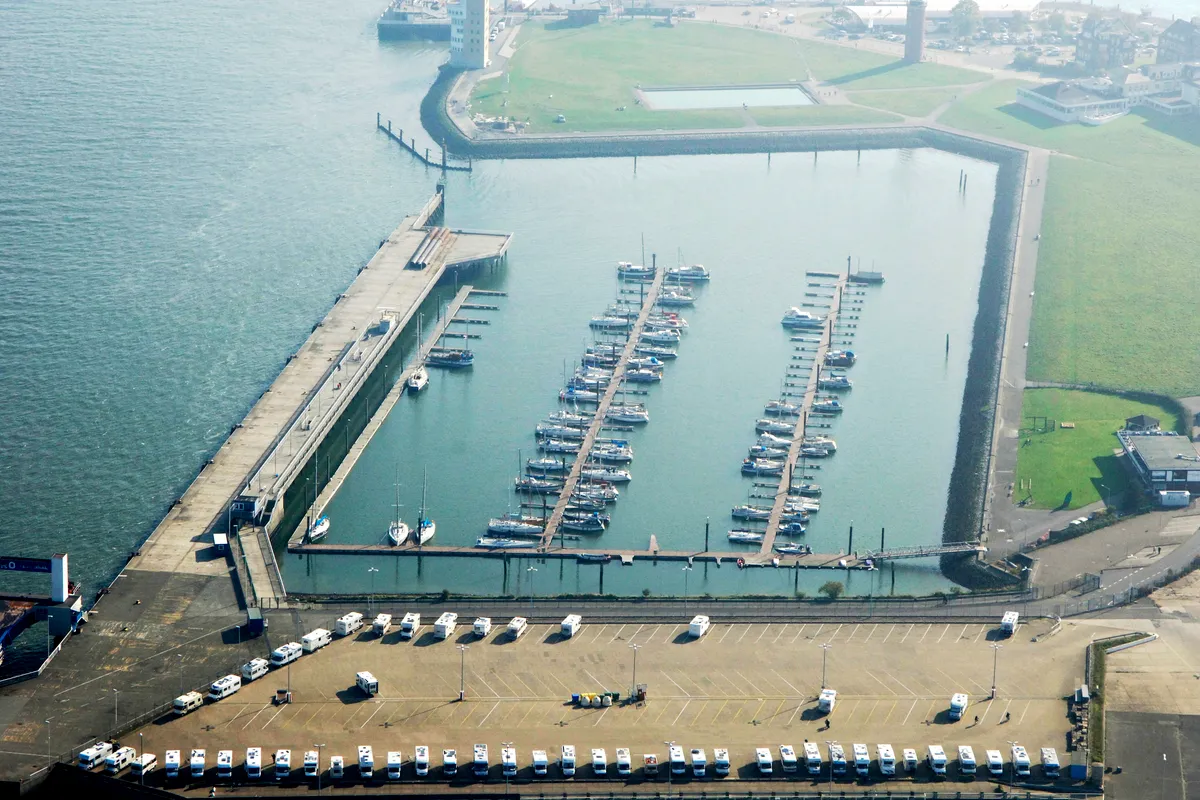 Marina Cuxhaven in Cuxhaven, Germany