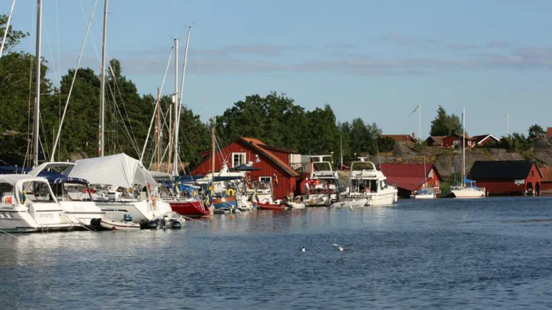 Harstena Anchorage in Sweden