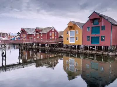 Rørvik Harbour in Norway — photo 2