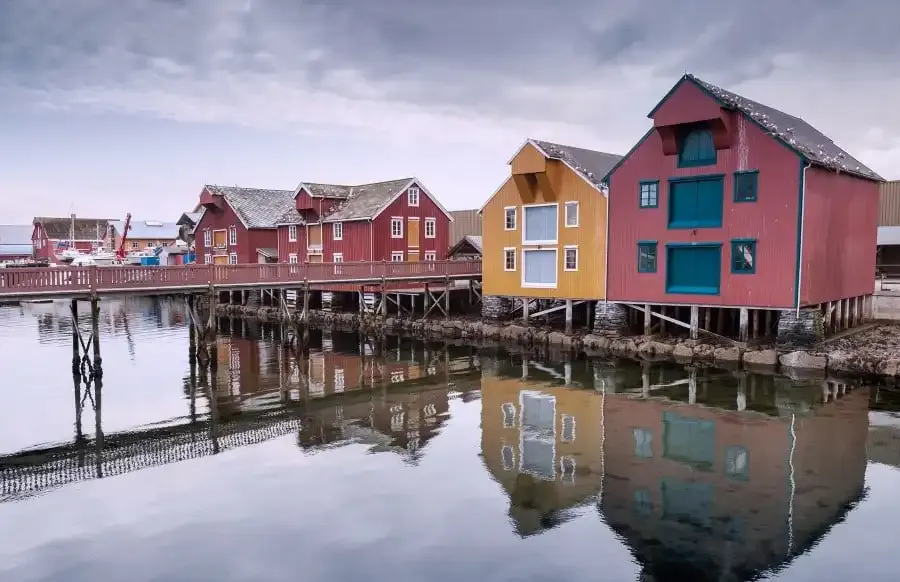 Rørvik Harbour in Norway — photo 2