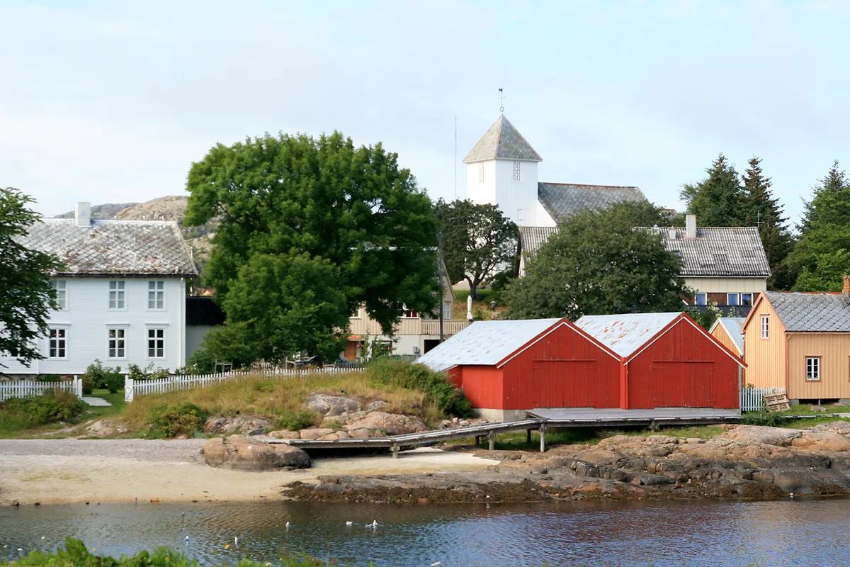 Rørvik Harbour in Norway
