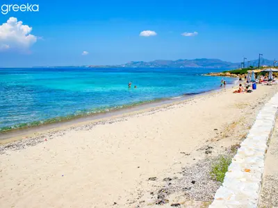 Aponissos Beach, stop in Megalochori, Greece — photo 4