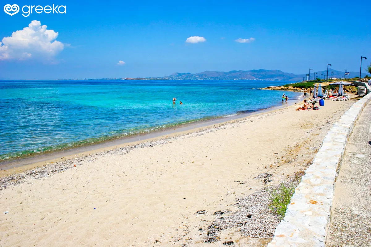 Aponissos Beach, stop in Megalochori, Greece — photo 4