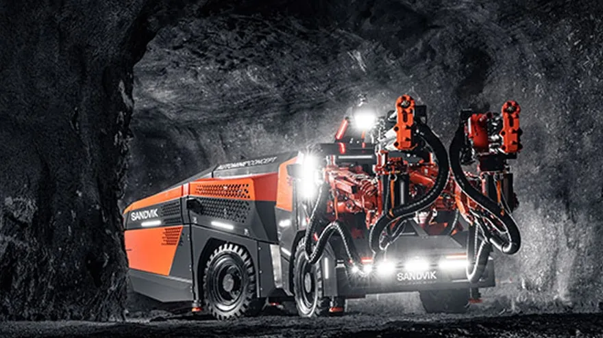 Sandvik, stop in Sweden