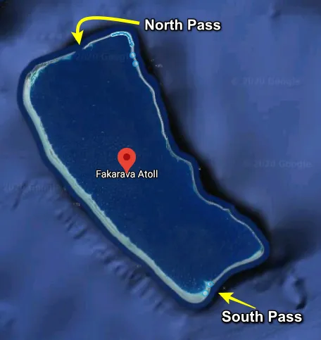 Passe Tumakohua Anchorage in Fakarava, France — photo 6