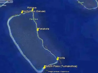 Passe Tumakohua Anchorage in Fakarava, France — photo 4