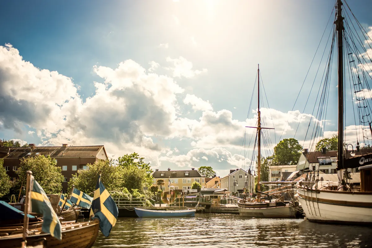 Stugvik, anchorage in Valdemarsviks kommun, Sweden