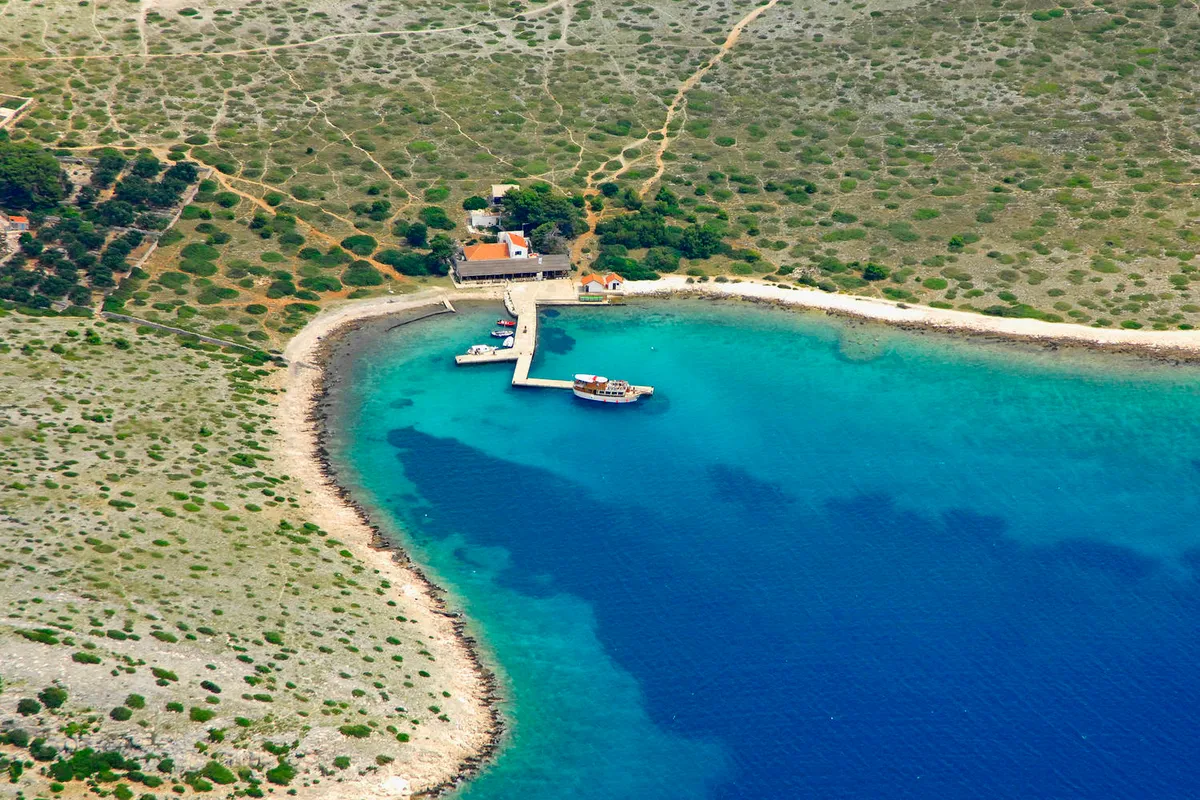 Ravni Žakan Marina in Šibensko-kninska županija, Croatia