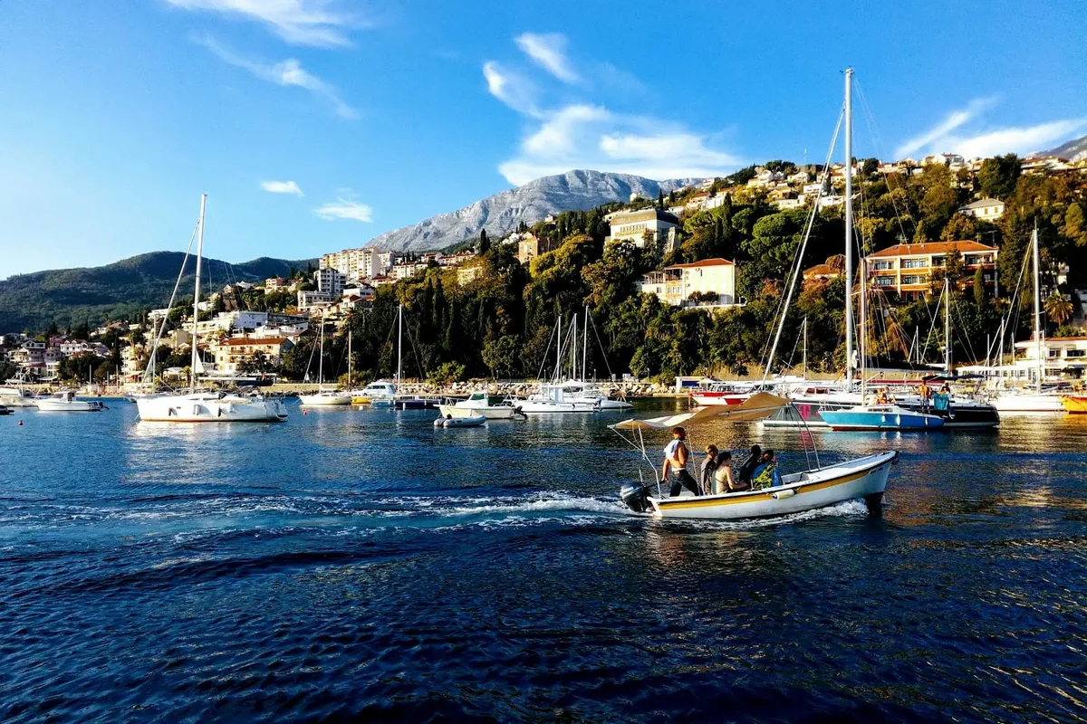 Marina Škver in Herceg Novi, Montenegro